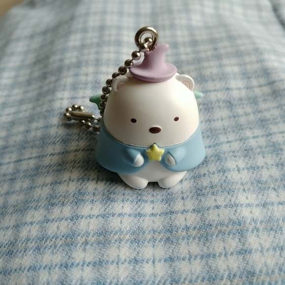 San-X Accessories - San-X Sumikko Gurashi Wizard Shirokuma vinyl charm